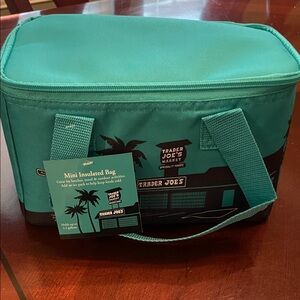 Trader Joe's Teal Insulated Lunch Bag